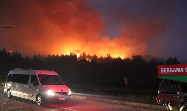 İzmir cayır cayır yanıyor