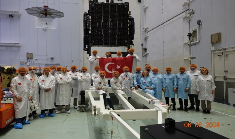 Türkiye’nin gururu Türksat 6A uydusunun son testleri yapılıyor 