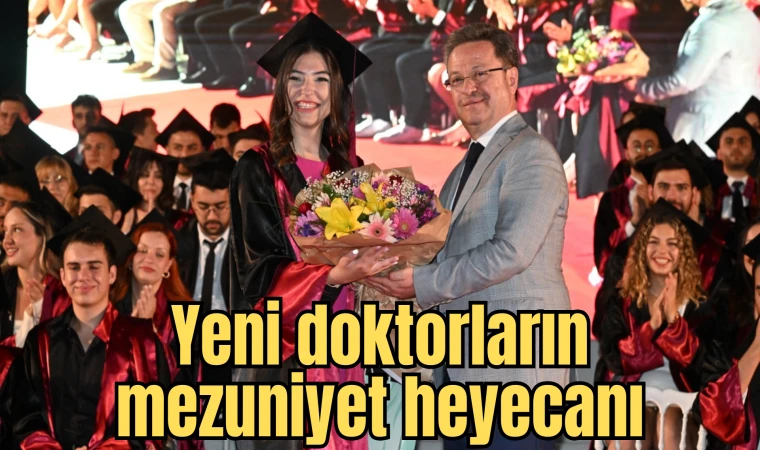 Ülkemizin yeni hekimleri mezun oldu