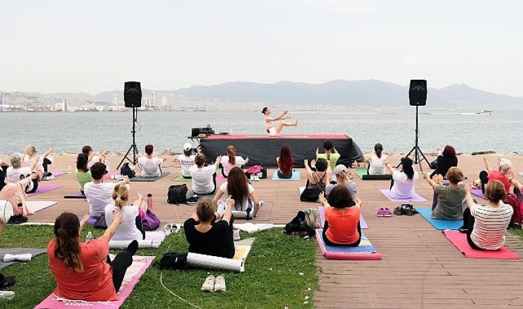 Yoga tutkunları bu etkinlikte buluştu