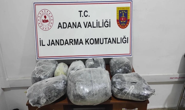 24 kilo 850 gram esrar ele geçirildi