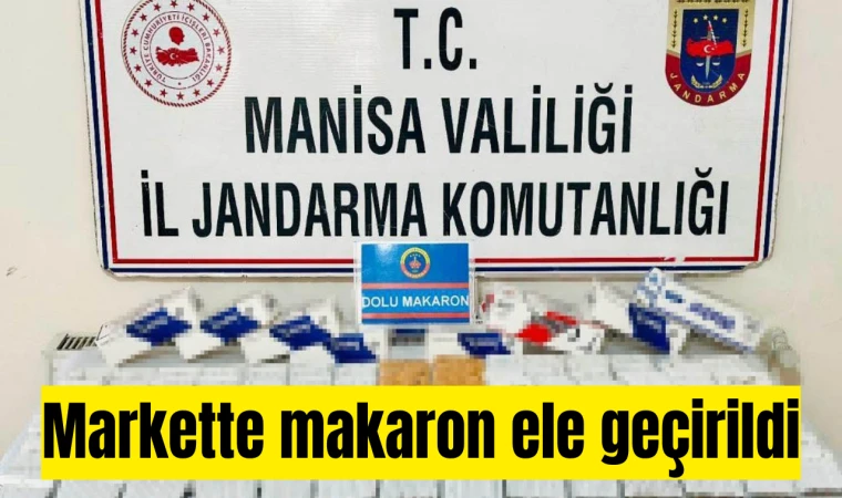 3 bin 260 makaron ele geçirildi