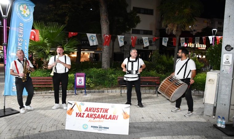 ‘Akustik Yaz Akşamları' başladı