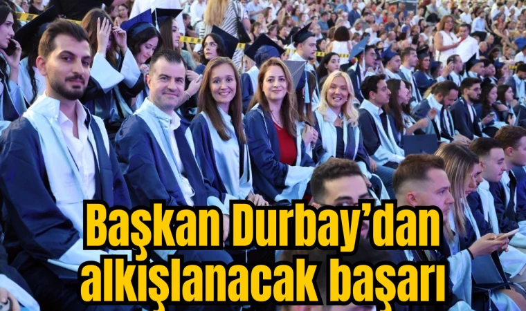 Başkan Durbay’dan alkışlanacak başarı