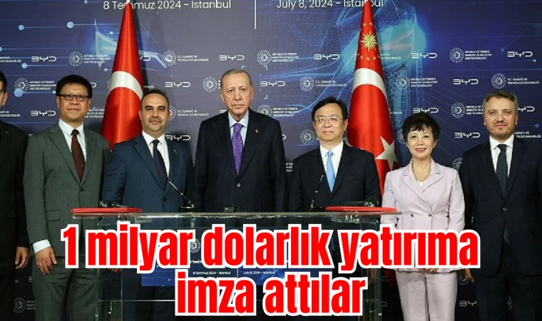 Cumhurbaşkanı Erdoğan imza törenine katıldı