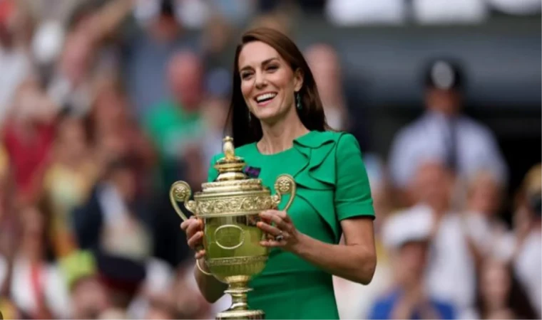 Galler Prensesi Kate Middleton, yarın Wimbledon erkekler finaline katılacak