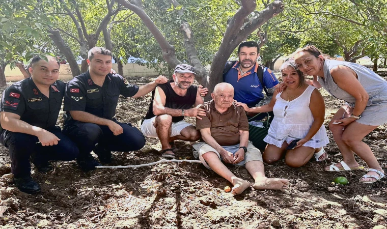 Kayıp Alzheimer hastası adam portakal bahçesinde bulundu