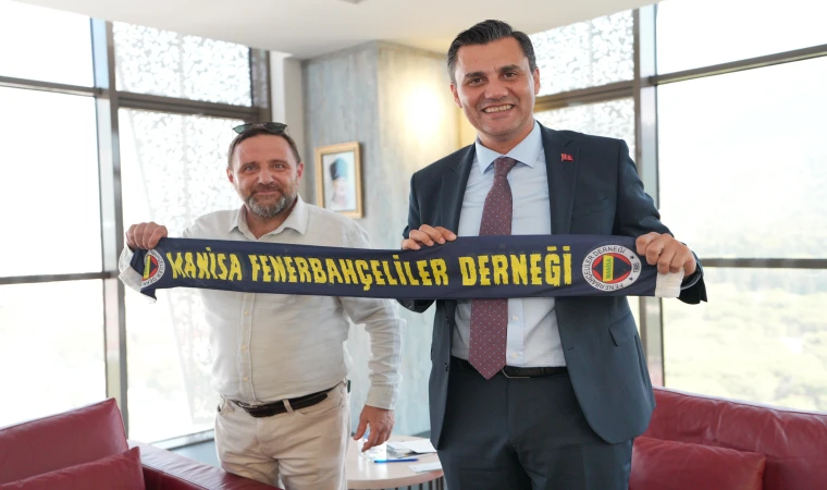 Manisa Fenerbahçeliler Derneği’nden Başkan Zeyrek’e ziyaret 