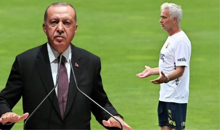 Mourinho'dan Erdoğan'ı üzecek sözler