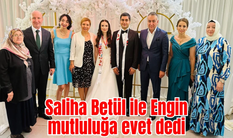 Saliha Betül ile Engin mutluluğa evet dedi