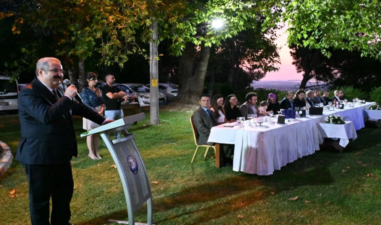 Salihli’de Kaymakam Sağlam’a veda yemeği