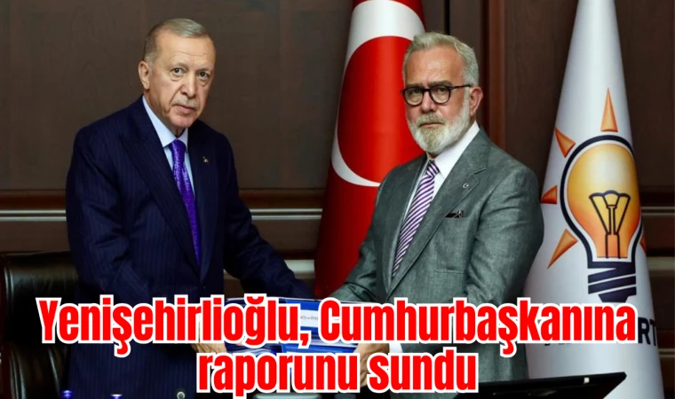 Yenişehirlioğlu, Cumhurbaşkanına raporunu sundu