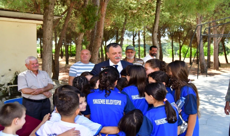 Yuntdağı'nda yaz spor okulu coşkusu başladı