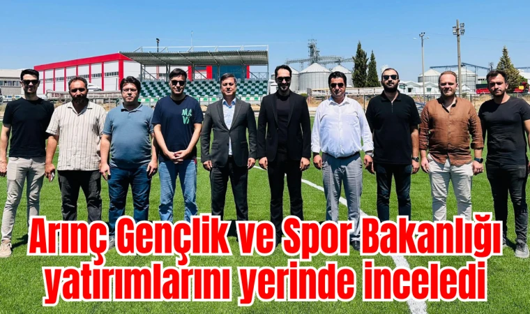 Arınç, Gençlik ve Spor Bakanlığı yatırımlarını yerinde inceledi