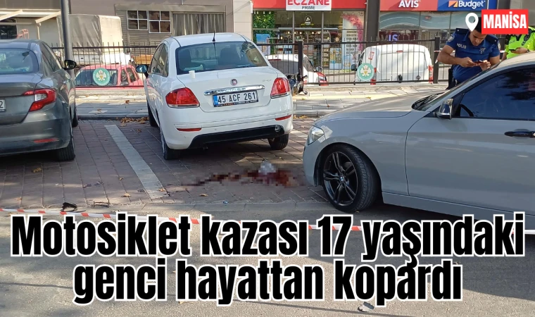 Motosiklet kazası 17 yaşındaki genci hayattan kopardı