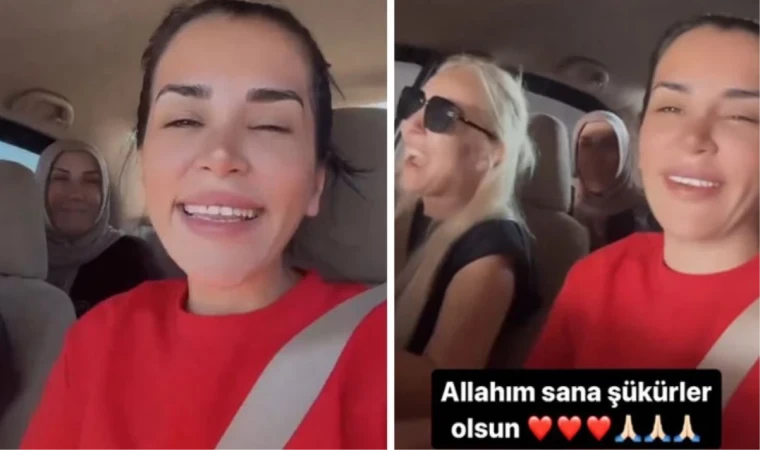 Tahliye haberini yolda alıp Dilan Polat'ı karşılamak için geri döndüler