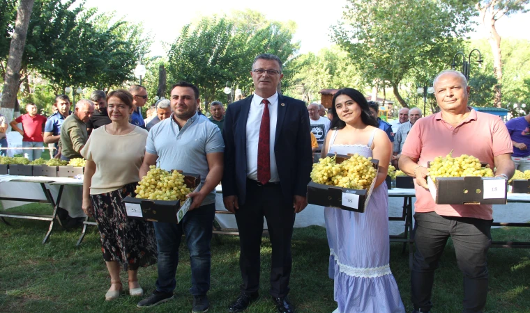 Alaşehir'in en güzel üzümü belli oldu