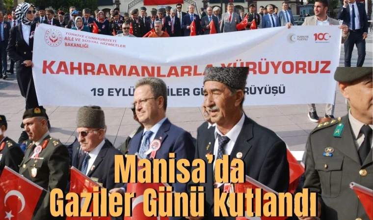 Gaziler Gününde ‘Kahramanlarla Yürüyoruz’