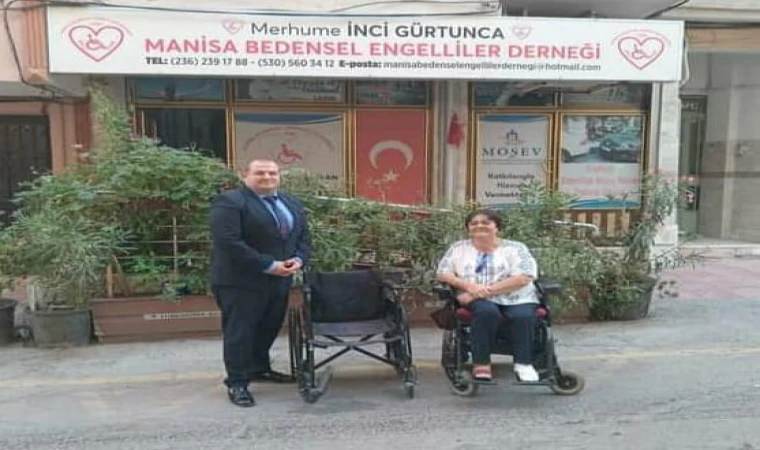 Manisa Öğretmenevi’nden engellilere destek