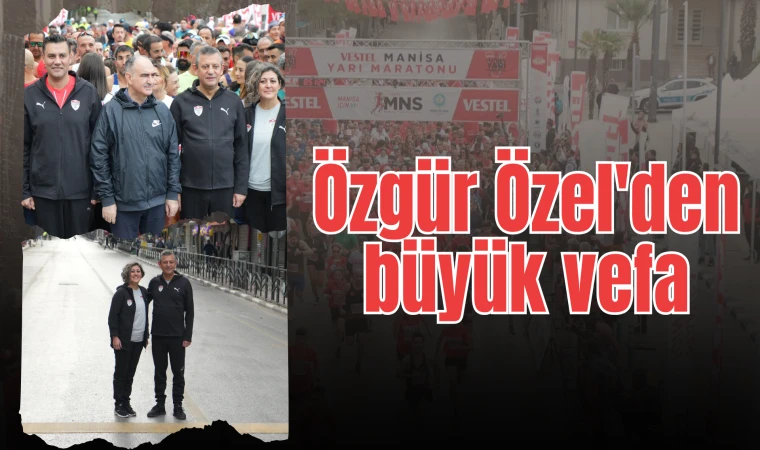 Özgür Özel'den büyük vefa