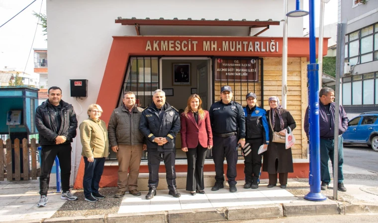 Emniyet Müdürü Aktaş’tan muhtarlara ziyaret