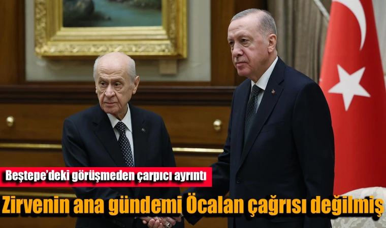 Erdoğan ile Bahçeli arasındaki sürpriz zirvesinin ayrıntıları ortaya çıktı