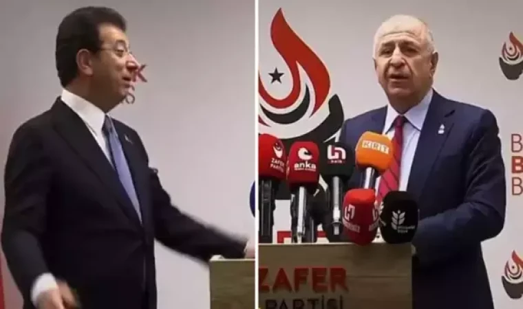 İmamoğlu, Özdağ'ı ziyaret etti