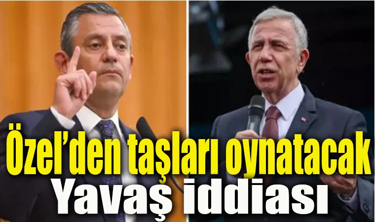 Özgür Özel'den "MİT'e Mansur Yavaş talimatı verildi" iddiası