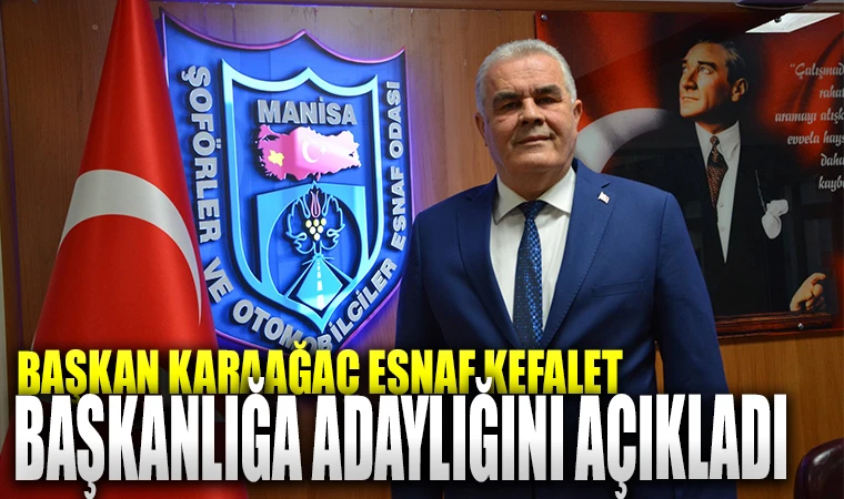 Salih Karaağaç adaylığını duyurdu