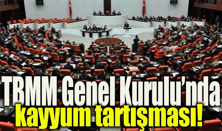 TBMM Genel Kurulu’nda kayyum tartışması