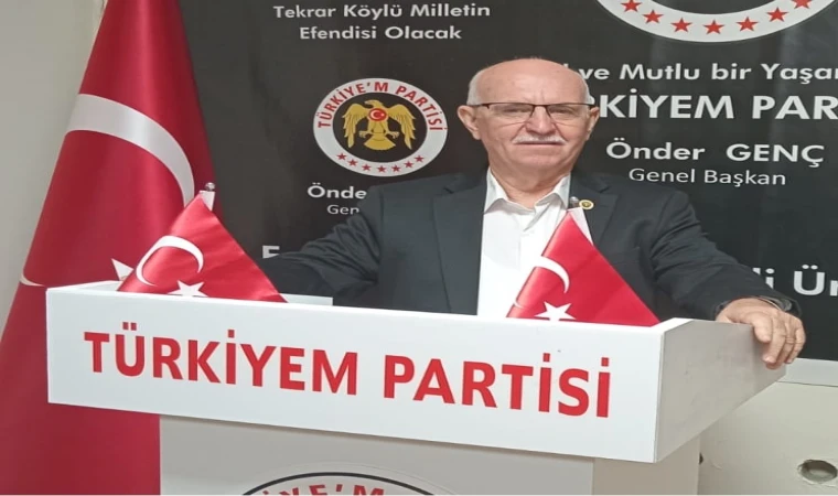 Türkiye'm Partisinden çağrı: Meclis kavga değil hizmet üretmeli 