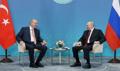 Erdoğan-Putin’le görüştü... Erdoğan’dan Putin’e Türkiye daveti