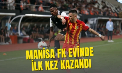 Manisa FK evinde ilk kez kazandı 