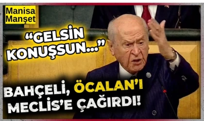 Bahçeli: Öcalan'ın tecriti kaldırılırsa gelsin Meclis'te konuşsun