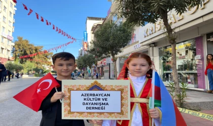 Manisa’da Azerbaycanlılar bayram coşkusuna ortak oldu