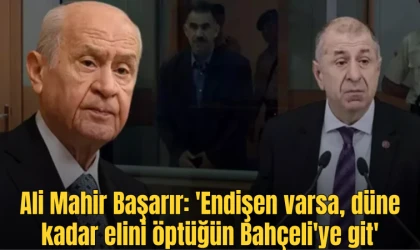 Öcalan' çağrısının yankıları sürüyor: Endişen varsa, düne kadar elini öptüğün Bahçeli'ye git'