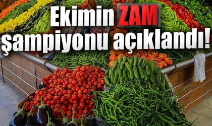 Ekim ayının zam şampiyonu açıklandı